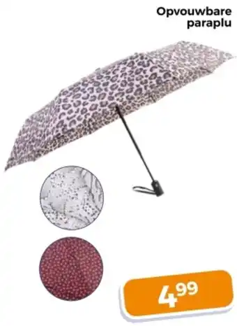 Trekpleister Opvouwbare paraplu aanbieding