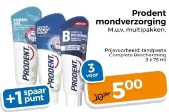 Trekpleister Prodent mondverzorging aanbieding