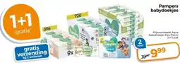 Trekpleister Pampers babydoekjes aanbieding