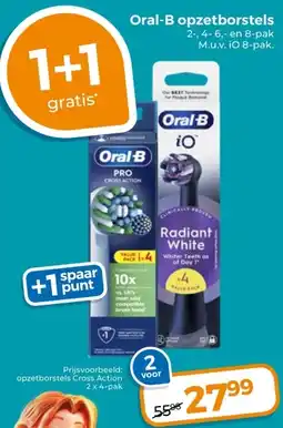 Trekpleister Oral-B opzetborstels aanbieding