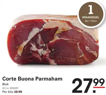 Sligro Corte Buona Parmaham aanbieding
