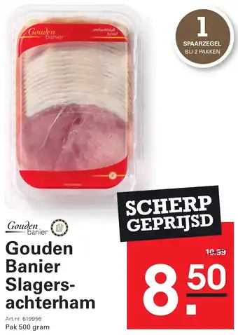 Sligro Gouden Banier Slagersachterham aanbieding