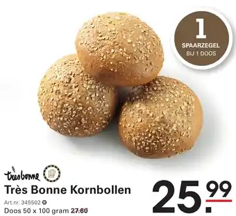 Sligro Très Bonne Kornbollen aanbieding