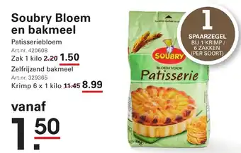 Sligro Soubry Bloem en bakmeel aanbieding
