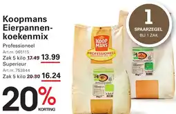 Sligro Koopmans Eierpannenkoekenmix aanbieding