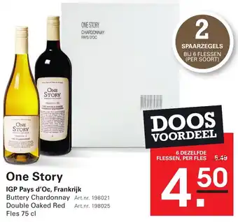 Sligro One Story aanbieding