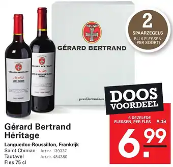 Sligro Gérard Bertrand Héritage aanbieding