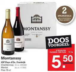 Sligro Montanssy aanbieding