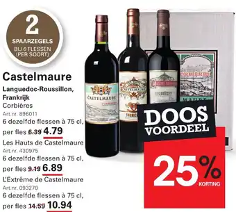 Sligro Castelmaure aanbieding