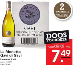 Sligro La Monetta Gavi di Gavi aanbieding