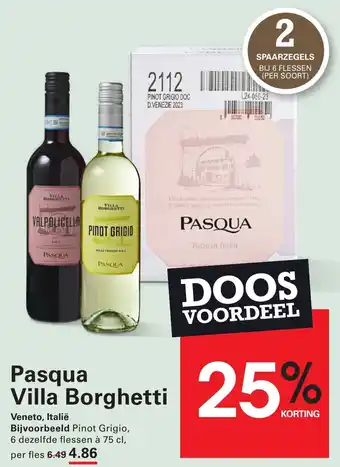 Sligro Pasqua Villa Borghetti aanbieding