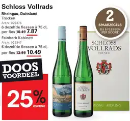 Sligro Schloss vollrads aanbieding