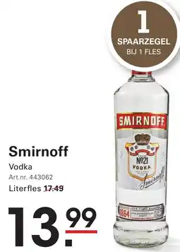 Sligro Smirnoff aanbieding