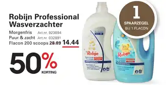 Sligro Robijn professional wasverzachter aanbieding