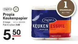 Sligro Propia keukenpapier aanbieding