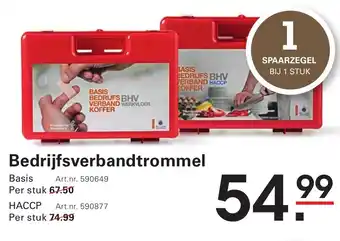 Sligro Bedrijfsverbandtrommel aanbieding
