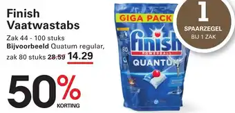 Sligro Finish vaatwastabs aanbieding
