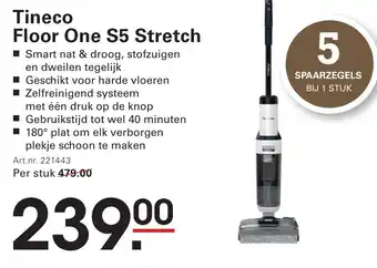 Sligro Tineco floor one s5 stretch aanbieding