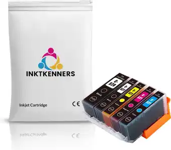 Bol.com Inktcartridges Geschikt voor Canon PGI-520XL/CLI-521XL | Multipack van 5 inktcartridges aanbieding