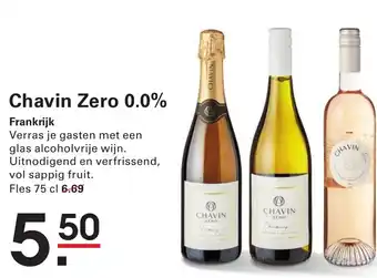 Sligro Chavin zero aanbieding