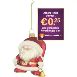 Albert Heijn AH Excellent Glashanger kerstman aanbieding