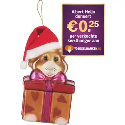 Albert Heijn AH Excellent Glashanger hamster cadeau aanbieding