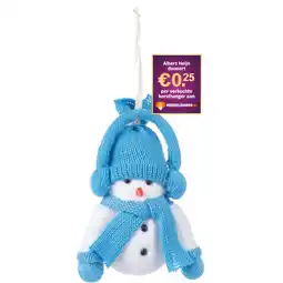 Albert Heijn AH Excellent Hanger sneeuwpop aanbieding