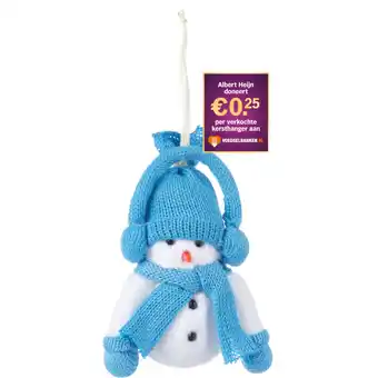 Albert Heijn AH Excellent Hanger sneeuwpop aanbieding