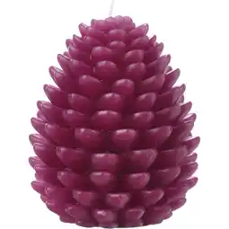 Albert Heijn AH Excellent Vormkaars dennenappel paars aanbieding