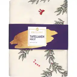 Albert Heijn AH Excellent Tafellaken hulst 140x24cm aanbieding