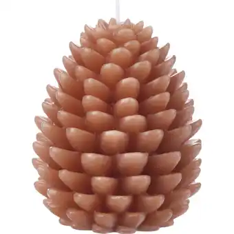 Albert Heijn AH Excellent Vormkaars dennenappel bruin aanbieding