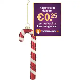 Albert Heijn AH Excellent Glashanger candy cane aanbieding