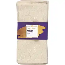 Albert Heijn AH Excellent Servetten lurex aanbieding