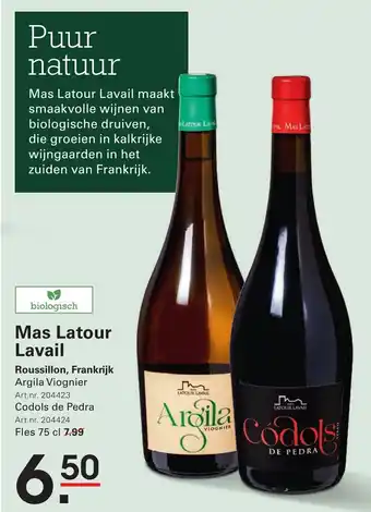 Sligro Mas Latour Lavail aanbieding