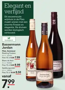 Sligro Bassermann jordan aanbieding