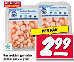 Nettorama Ras cocktail garnalen aanbieding