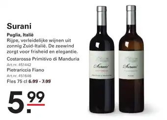 Sligro Surani aanbieding