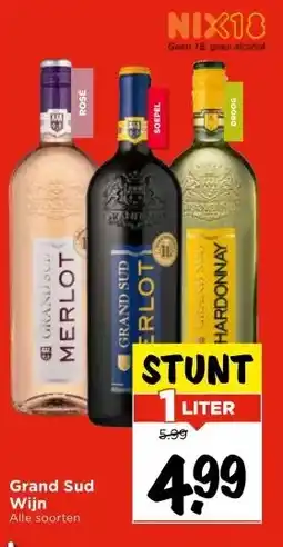Vomar Voordeelmarkt Grand Sud Wijn aanbieding