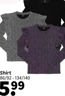 Wibra Shirt aanbieding