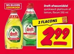 Nettorama Dreft afwasmiddel aanbieding