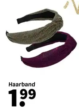 Wibra Haarband aanbieding