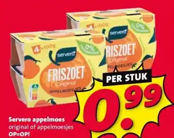 Nettorama Servero appelmoes aanbieding