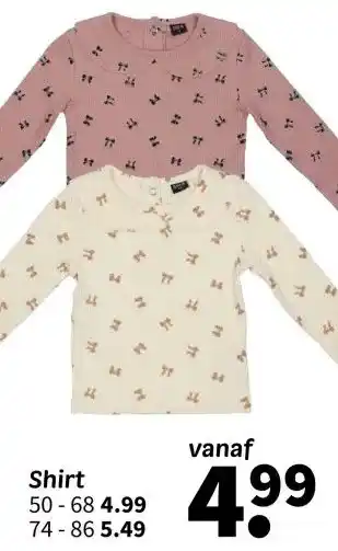 Wibra Shirt aanbieding