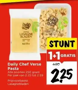 Vomar Voordeelmarkt Daily Chef Verse Pasta aanbieding