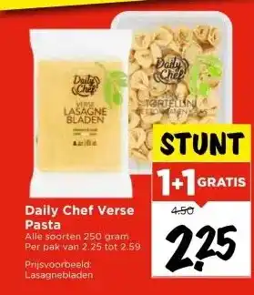 Vomar Voordeelmarkt Daily Chef Verse Pasta aanbieding
