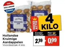 Vomar Voordeelmarkt Hollandse Kruimige Aardappelen aanbieding