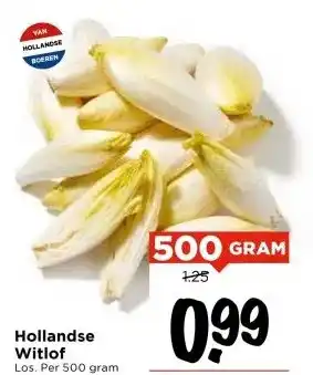 Vomar Voordeelmarkt Hollandse Witlof aanbieding