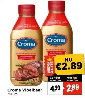 Vomar Voordeelmarkt Croma Vloeibaar aanbieding