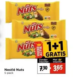 Vomar Voordeelmarkt Nestlé Nuts aanbieding