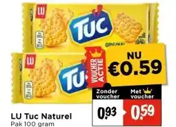 Vomar Voordeelmarkt LU Tuc Naturel aanbieding